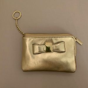 Gold Bow Mini Wallet!